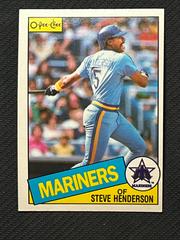 Steve Henderson #38 Baseball Cards 1985 O Pee Chee Prices