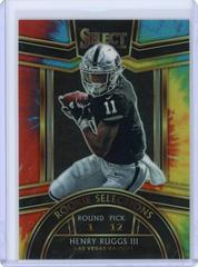 Henry Ruggs III [Tie-Dye Prizm] Football Cards 2020 Panini Select Rookie Selections Prices
