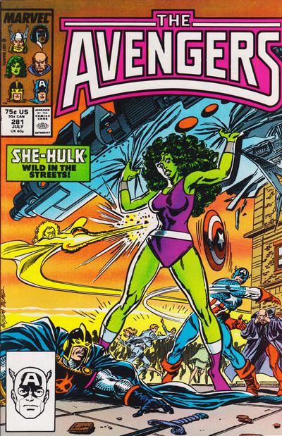 Avengers #281 (1987) Comic Books Avengers