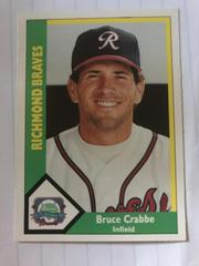 Bruce Crabbe #14 Baseball Cards 1990 CMC Richmond Braves Prices
