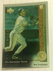 Mark Grudzielanek #44 of 60 Baseball Cards 1998 Upper Deck 10th Anniversary Preview Prices