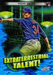 Kodai Senga [Blue Moon] #ET-15 Baseball Cards 2023 Topps Cosmic Chrome Extraterrestrial Talent Prices