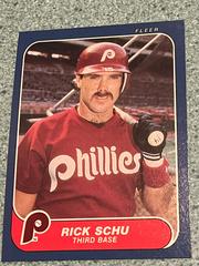 Rick Schu #451 Baseball Cards 1986 Fleer Prices