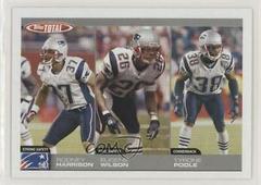 Rodney Harrison, Eugene Wilson, Tyrone Poole #320 Football Cards 2004 Topps Total Prices