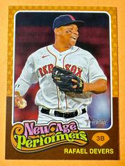 Rafael Devers #NAP-19 Baseball Cards 2024 Topps Heritage New Age Performer Prices