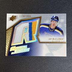 Jay McClement [Jersey] Hockey Cards 2005 SPx Prices