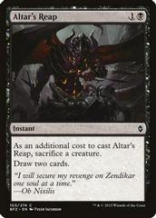 Altar's Reap [Foil] Magic Battle for Zendikar Prices