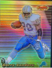 Barry Sanders [Atomic Refractor] #50 Football Cards 1999 Bowman's Best Prices