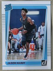 Jaden Hardy [Pink] Basketball Cards 2022 Panini Chronicles Draft Picks Donruss Rated Rookies Prices