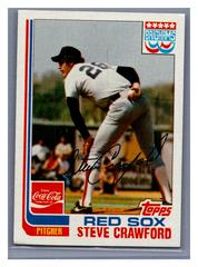Steve Crawford #4 Baseball Cards 1982 Coca Cola Prices