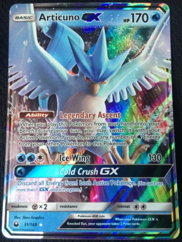 Articuno GX 31 Prices Pokemon Celestial Storm Pokemon Cards