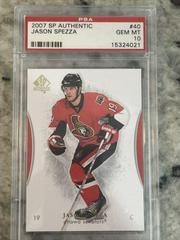 Jason Spezza #40 Hockey Cards 2007 SP Authentic Prices