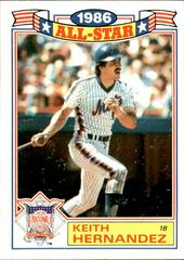 Keith Hernandez Baseball Cards 1987 Topps All Star 22 Prices
