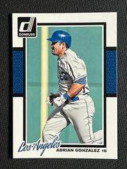 Adrian Gonzalez #92 Baseball Cards 2014 Donruss Prices
