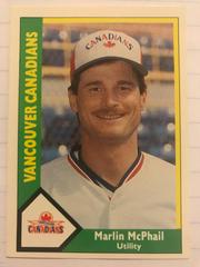 Marlin McPhail #18 Baseball Cards 1990 CMC Vancouver Canadians Prices