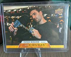 Patrice Bergeron #C128 Hockey Cards 2020 Upper Deck UD Canvas Prices