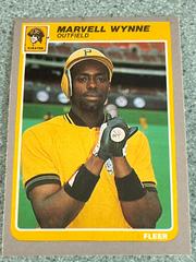 Marvell Wynne Baseball Cards 1985 Fleer Prices