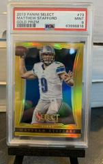 Matthew Stafford [Gold Prizm] #73 Football Cards 2013 Panini Select Prices