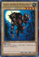 Gazelle the King of Mythical Beasts [1st Edition] LCYW-EN011 YuGiOh Legendary Collection 3: Yugi's World Mega Pack Prices