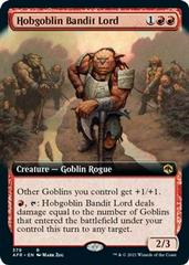 Hobgoblin Bandit Lord [Extended Art Foil] Magic Adventures in the Forgotten Realms Prices