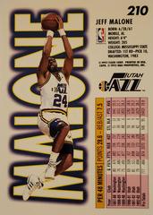 Back | Jeff Malone Basketball Cards 1993 Fleer