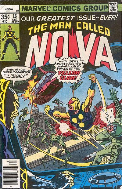 The Man Called Nova #16 (1977) Comic Books The Man Called Nova