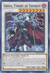 Groza, Tyrant of Thunder [1st Edition] YuGiOh Battle of Chaos Prices