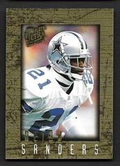 Deion Sanders [Marble Gold] Football Cards 1996 Ultra Sensations Prices