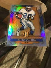 Barry Sanders #138 Football Cards 2017 Panini Gold Standard Prices