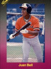 Juan Bell Baseball Cards 1989 Classic Travel Update II Prices