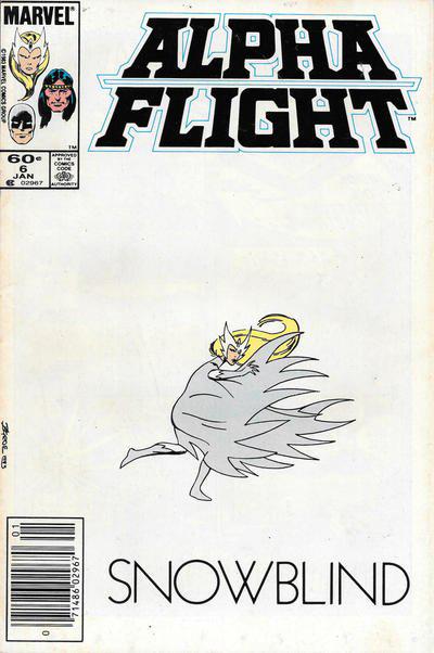 Alpha Flight [Newsstand] #6 (1984) Comic Books Alpha Flight