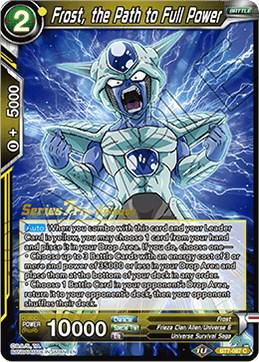 Frost, the Path to Full Power BT7-087 Dragon Ball Super Series 7 Pre-Release Promos