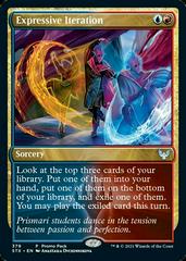 Expressive Iteration [Promo] Magic Strixhaven School of Mages Prices