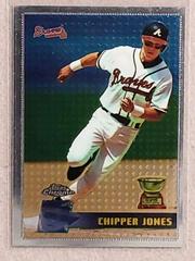 Chipper Jones [Refractor] #52 Baseball Cards 1996 Topps Chrome Prices