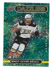 Benoit Olivier Groulx [Green] Hockey Cards 2021 Upper Deck Dazzlers Prices
