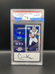 Cooper Kupp [Autograph Blue] Football Cards 2017 Panini Contenders Optic Prices