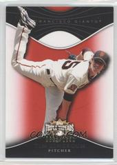 Tim Lincecum #92 Baseball Cards 2009 Topps Triple Threads Prices