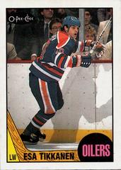 Esa Tikkanen #7 Hockey Cards 1987 O-Pee-Chee Prices