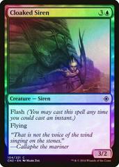 Cloaked Siren [Foil] Magic Conspiracy Take the Crown Prices