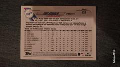 Back  | Tony Gonsolin Baseball Cards 2021 Topps UK Edition