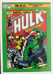 Incredible Hulk #181 #134 Marvel 1990 Universe Prices