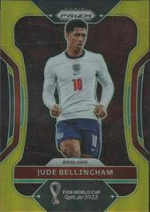 Jude Bellingham [Gold] Soccer Cards 2022 Panini Prizm World Cup Prices
