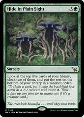 Hide in Plain Sight [Foil] #166 Magic Murders at Karlov Manor Prices