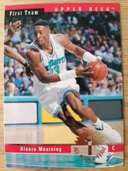 Alonzo Mourning Basketball Cards 1993 Upper Deck All-Rookies Prices