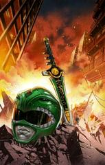 Mighty Morphin Power Rangers: The Return [Escorza Green Ranger Helmet Virgin] #3 (2024) Comic Books Mighty Morphin Power Rangers: The Return Prices
