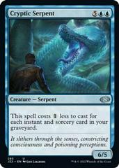 Cryptic Serpent #285 Magic Jumpstart 2022 Prices