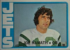 Joe Namath Football Cards 1972 Topps Prices