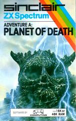 Alt Cover | Adventure A: Planet of Death ZX Spectrum