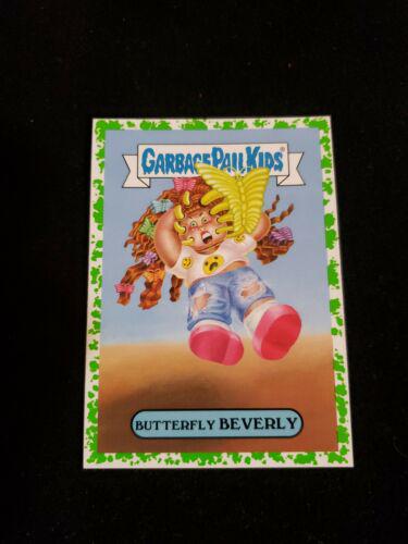 Butterfly BEVERLY [Green] #2a Garbage Pail Kids We Hate the 90s