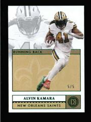 Alvin Kamara [Emerald] #66 Football Cards 2021 Panini Encased Prices
